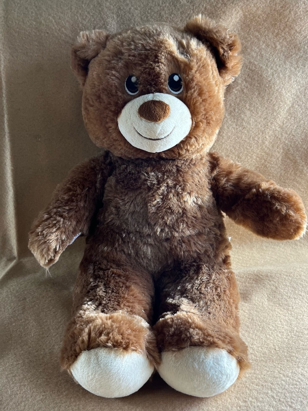Build-A-Bear Workshop Brown Teddy Bear Plush 16” Stuffed Animal 2016